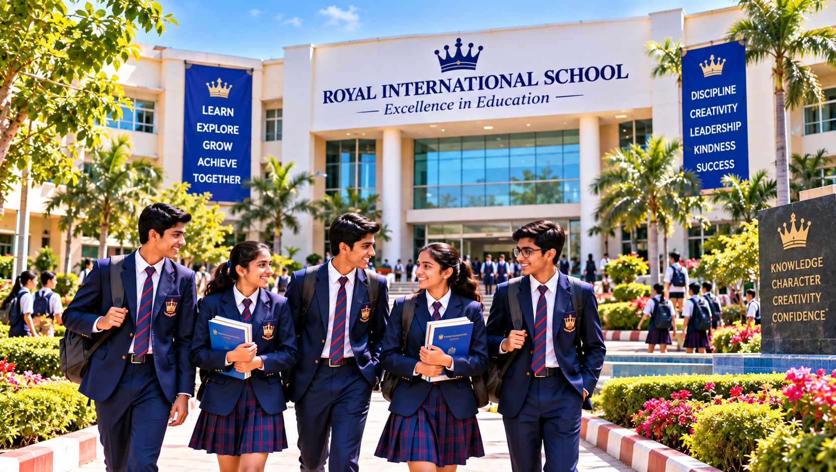 Royal International School campus